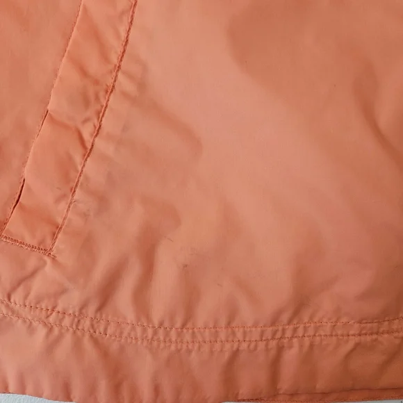 Carhartt Womens Rockford Windbreaker Jacket Rain Coat Coral Full Zip Hooded XS - Picture 9 of 16